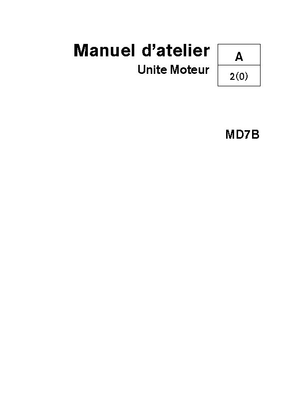 7739560 M.ATELIER MD7B